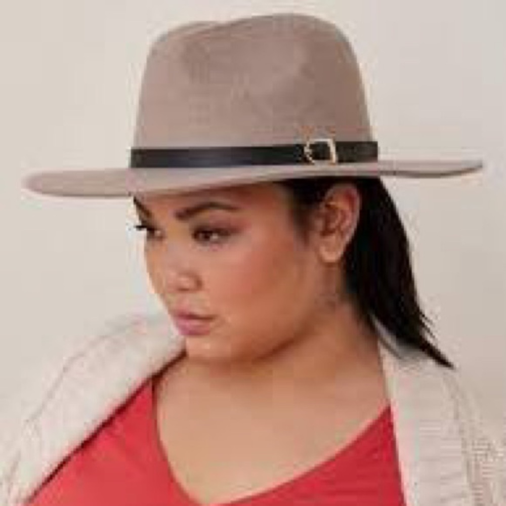 Torrid Wool Melton Panama Hat size M/L